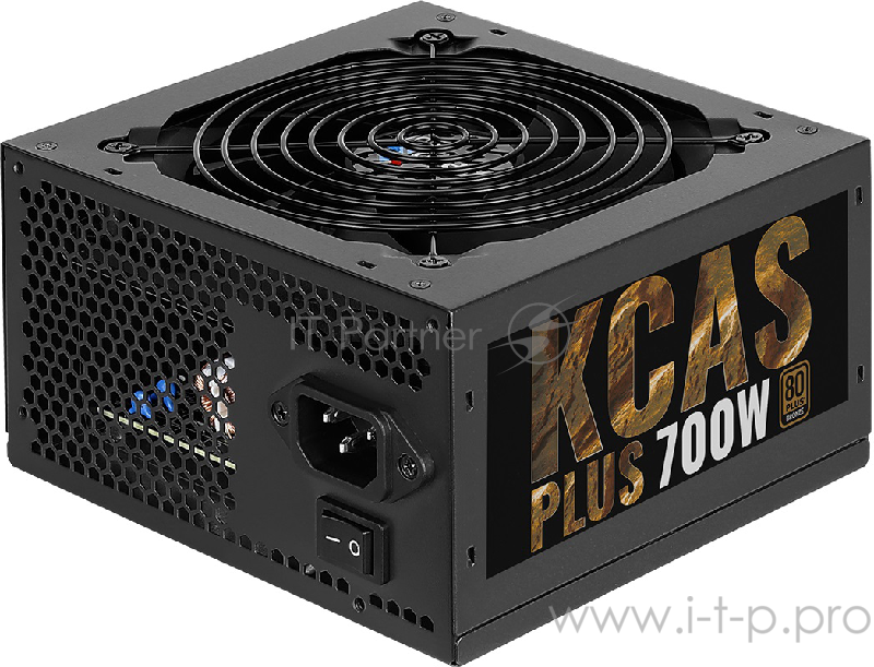 Блок питания Aerocool ATX 700W KCAS-700W PLUS 80+ bronze (24+4+4pin) APFC 120mm fan 7xSATA RTL