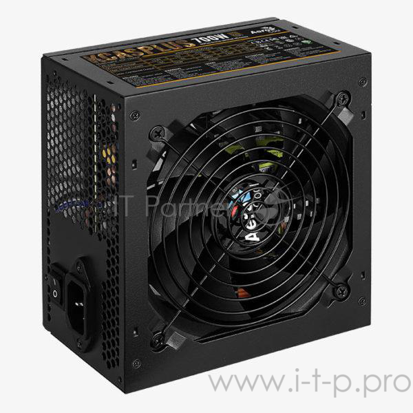 Блок питания Aerocool ATX 700W KCAS-700W PLUS 80+ bronze (24+4+4pin) APFC 120mm fan 7xSATA RTL