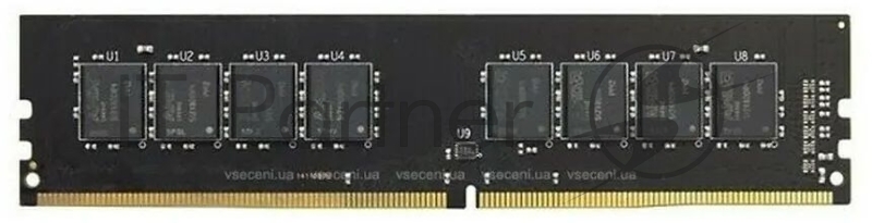 Память DDR4 AMD Radeon™ 8Gb 2400Mhz R7 Performance Series Black R748G2400U2S-U Non-ECC, CL16, 1.2V, RTL