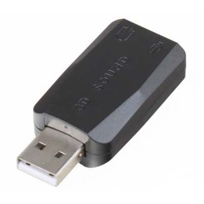 Переходник ORIENT AU-01N, 3.5mm jack to USB