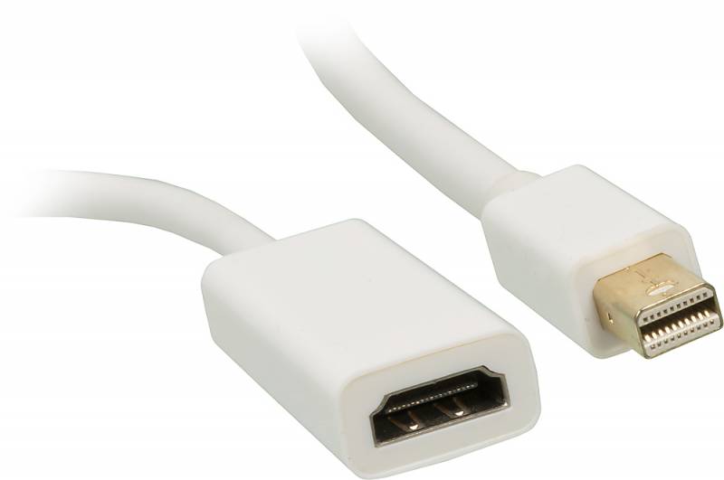 Переходник HDMI DisplayPort mini (m)/HDMI (female) (0.2м)