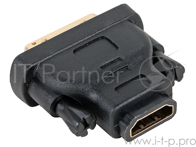 Переходник Aopen HDMI 19F to DVI-D 25M позолоченные контакты (ACA312)