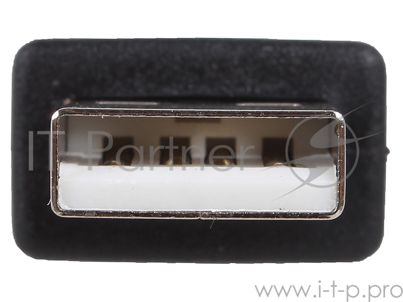 Переходник 3Cott 3C-USBAM-MINI-USB5PM-AD26, с USB A/M на Mini USB/M, черный