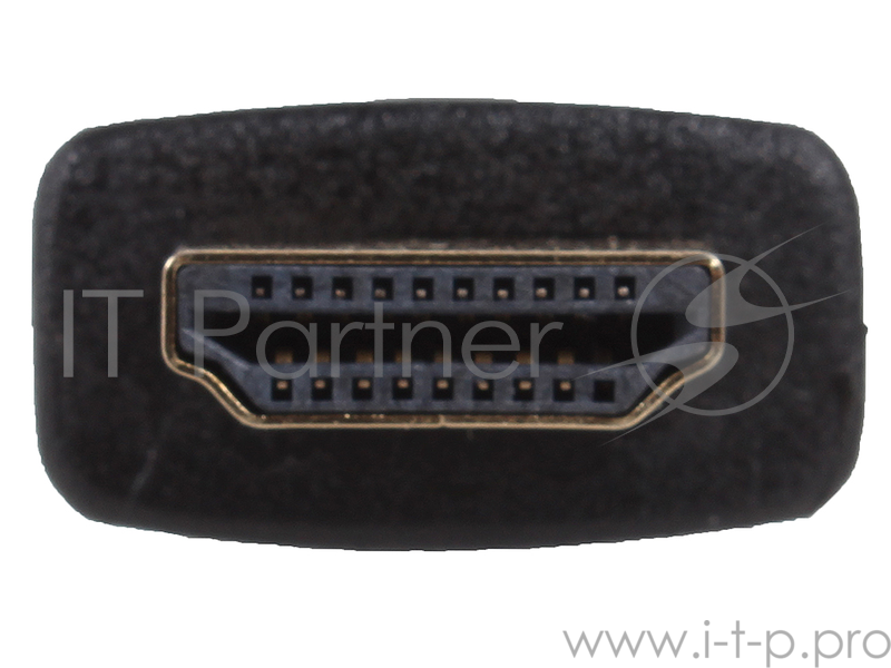 Переходник 3Cott 3C-HDMIM-HDMIM-AD208GP, с HDMI A/M на HDMI A/M, позолоченные коннекторы, черный