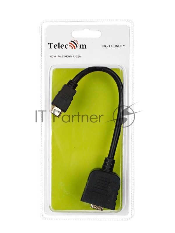 Кабель-переходник HDMI-M --) 2X-HDMI-F 0.2m , Telecom (TA653)