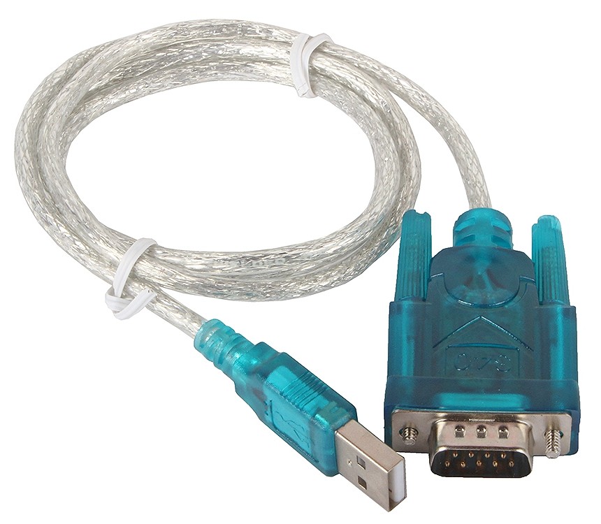 Кабель-адаптер USB AM (-) COM DB9M(RS232) Orient USS-102 1.2 метра, крепление COM винты, ret