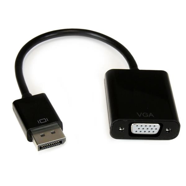 Кабель-адаптер Orient C308 DisplayPort M -) VGA 15F, длина 0.2 метра, черный