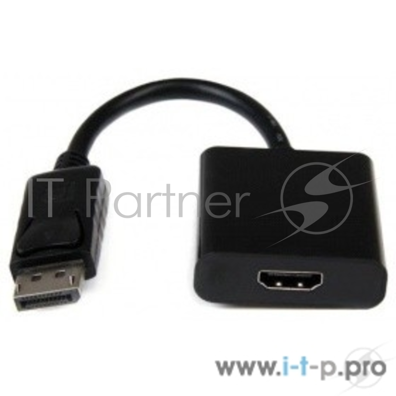 Кабель-адаптер Orient C306 DisplayPort M -) HDMI F, длина 0.2 метра, черный