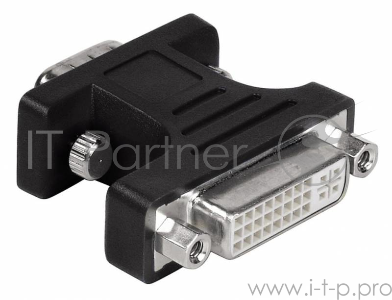 Адаптер DVI Hama H-34624 VGA HD15 (m)/DVI (f) 0.05м (00034624)