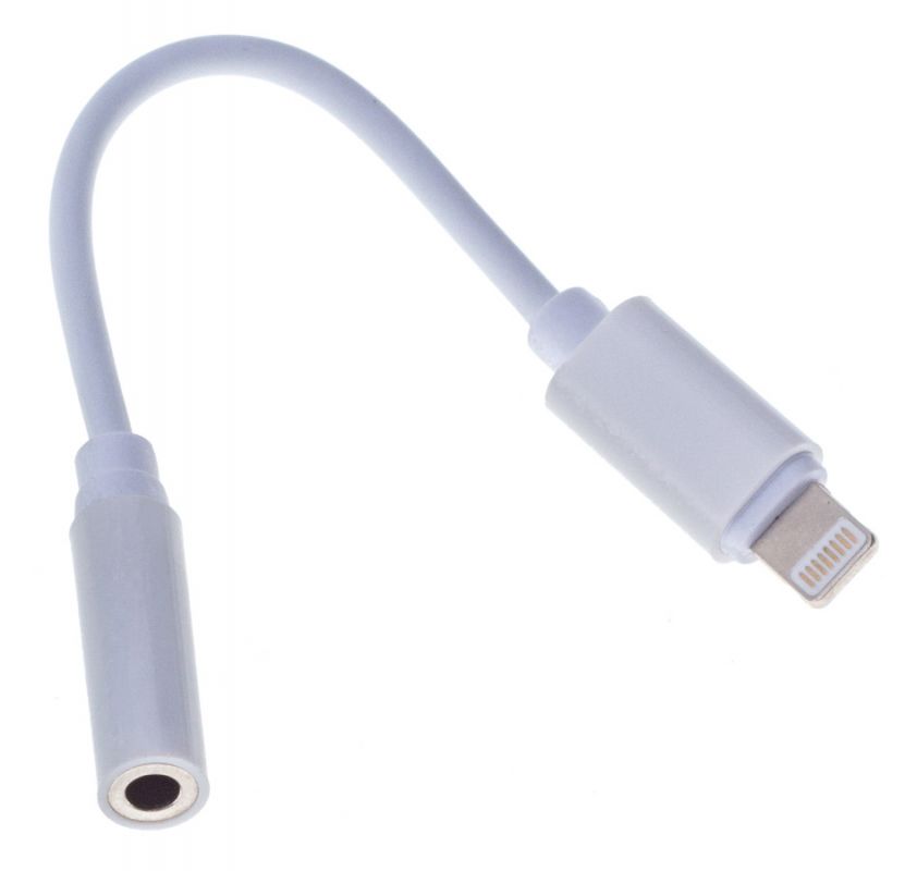 Адаптер Buro MFI BHP RET ADA_LGHT-JCK Lightning (m) mini-Jack 3.5 (f) белый