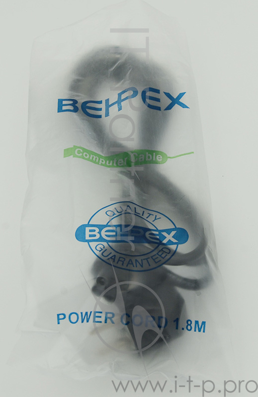 Кабель питания 3-pin/евровилка 1.5м (469)