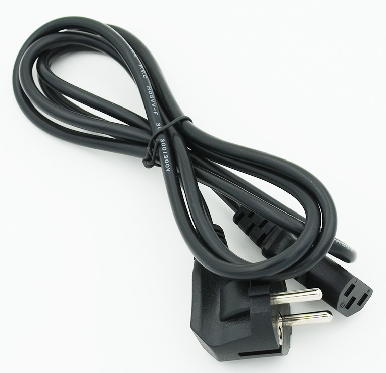 Кабель1.8м. Power cord Euro type 220V