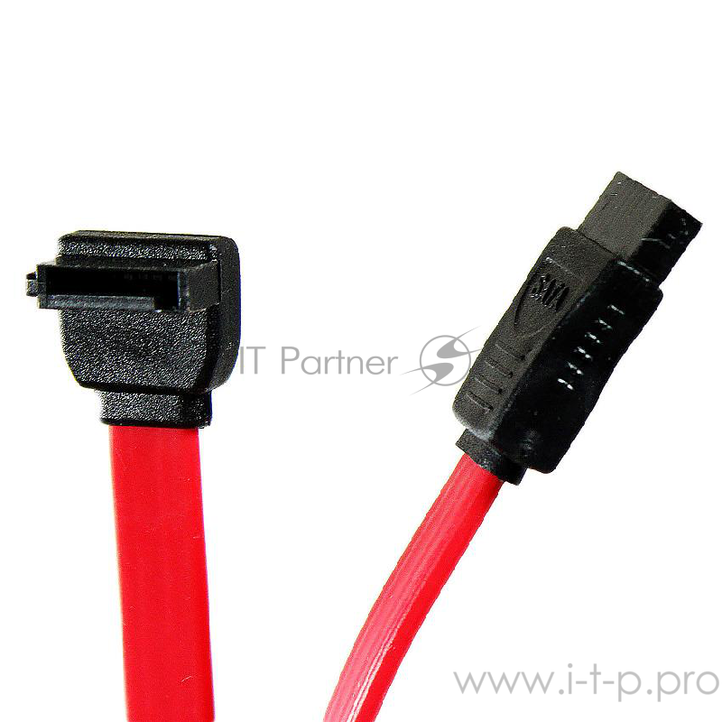 Кабель SATA интерфейсный 50см угловой разъем VCOM (VHC7666)