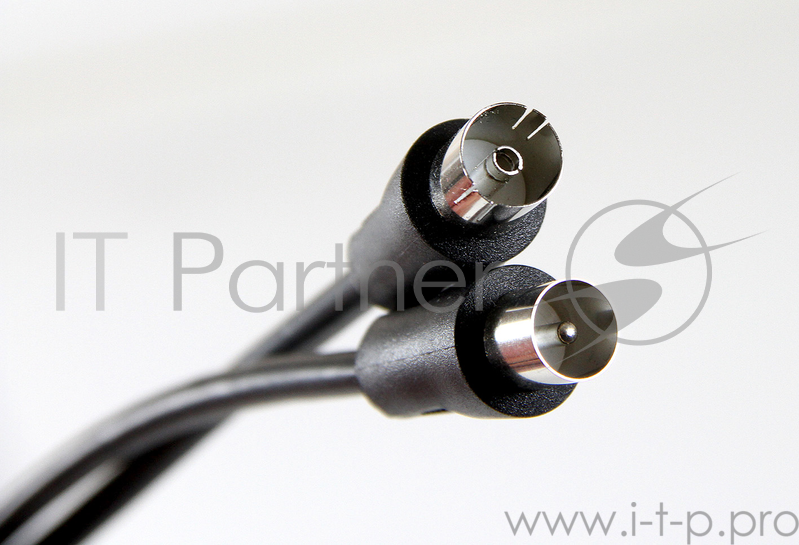 Кабель удлинительный антенный 9.5mm, 75Ом,ТВ-М--)ТВ-F, 5m, Telecom (TTV9501-5M)