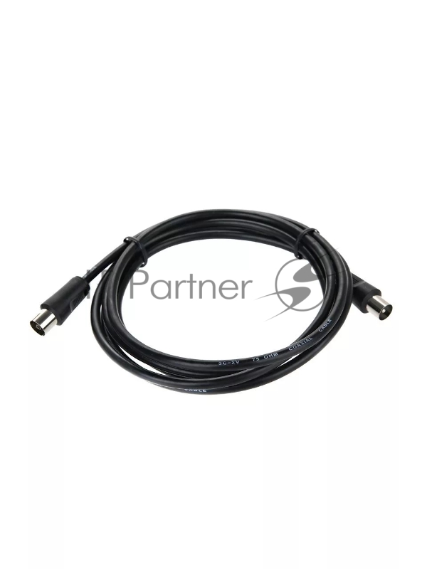 Кабель удлинительный антенный 9.5mm, 75Ом,ТВ-М--)ТВ-F, 2m, Telecom (TTV9501-2M)