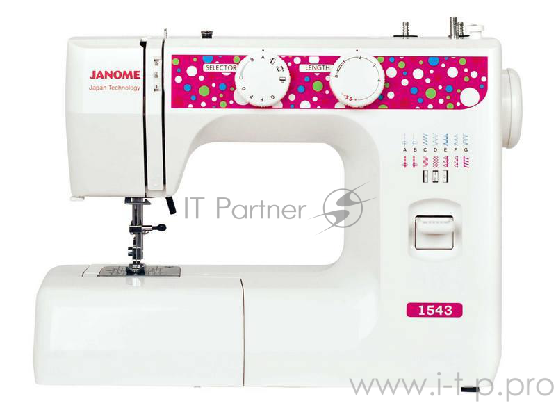 Швейная машина Janome 1543 белый