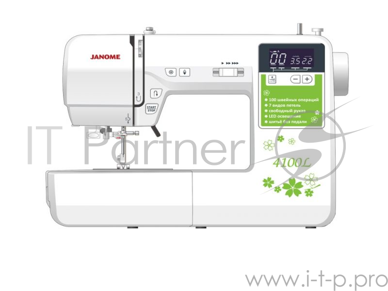 Швейная машина Janome 4100L белый