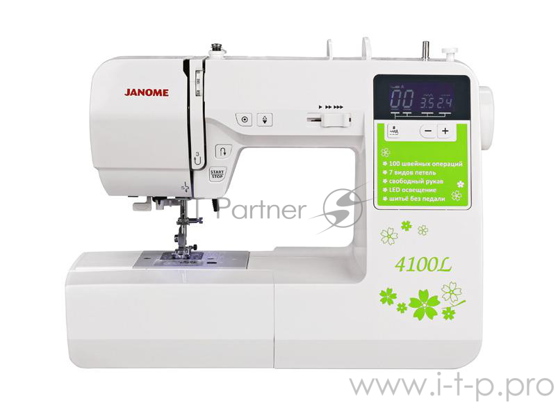 Швейная машина Janome 4100L белый