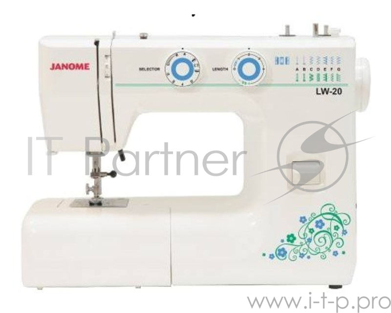Швейная машина Janome LW-20 белый
