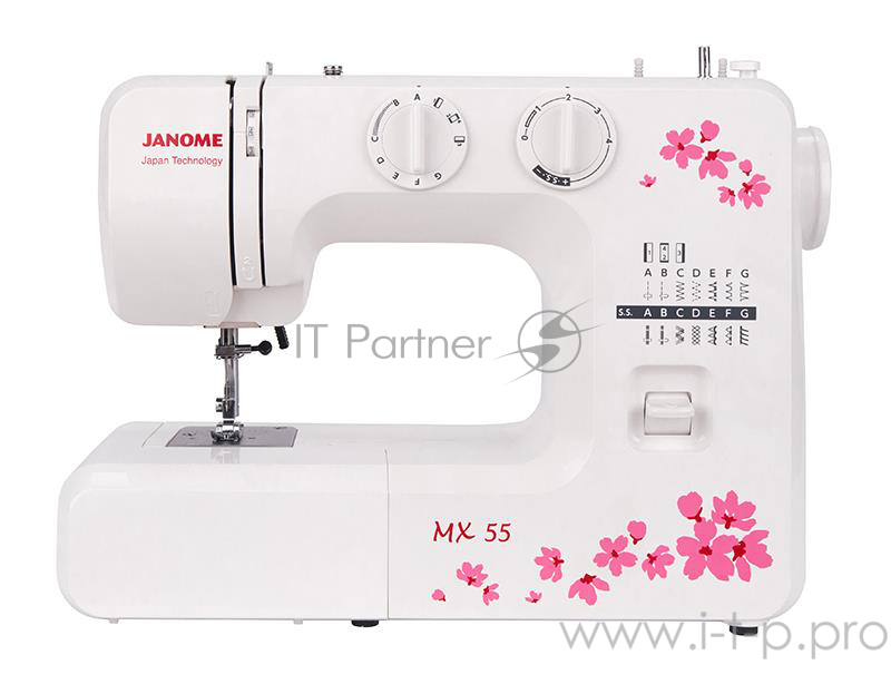 Швейная машина Janome MX 55 белый