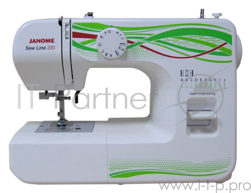 Швейная машина Janome Sew Line 200 белый