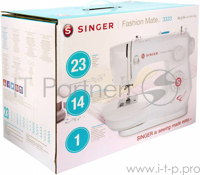 Швейная машина Singer Fashion Mate 3333 белый