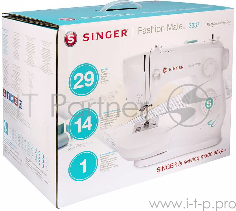 Швейная машина Singer Fashion Mate 3337 белый