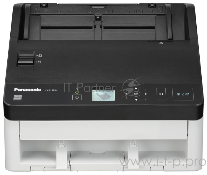 Сканер Panasonic KV-S1058Y-U A4, 600x600dpi, с автоподатч., бело-черный (USB3.1, LAN)
