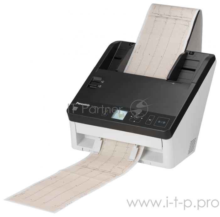 Сканер Panasonic KV-S1058Y-U A4, 600x600dpi, с автоподатч., бело-черный (USB3.1, LAN)