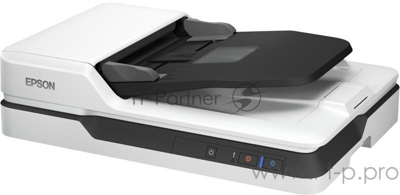 Сканер Epson WorkForce DS-1630 A4, 1200x1200dpi, с автоподатч., бело-черный (USB)
