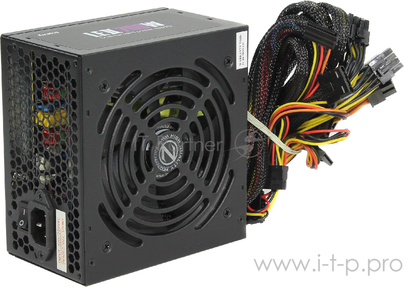 Блок питания 700Вт Zalman ZM700-LEII ATX12V V2.3 (20/24+4/8+6/8pin, вентилятор d120мм) + кабель питания EURO (1.5м)