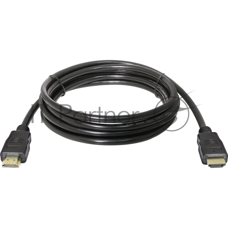 Кабель HDMI TO HDMI 3M 87457 DEFENDER Цифровой кабель HDMI-10 HDMI M-M, ver1.4, 3м