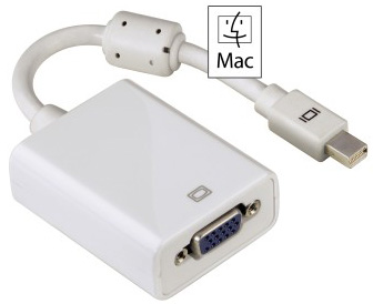 Адаптер Video Hama VGA HD15 (f)/mini DisplayPort (m) 0.1м (00053247)