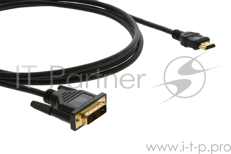 Kramer C-HM/DM-6 Кабель HDMI-DVI (Вилка - Вилка), 1,8 м