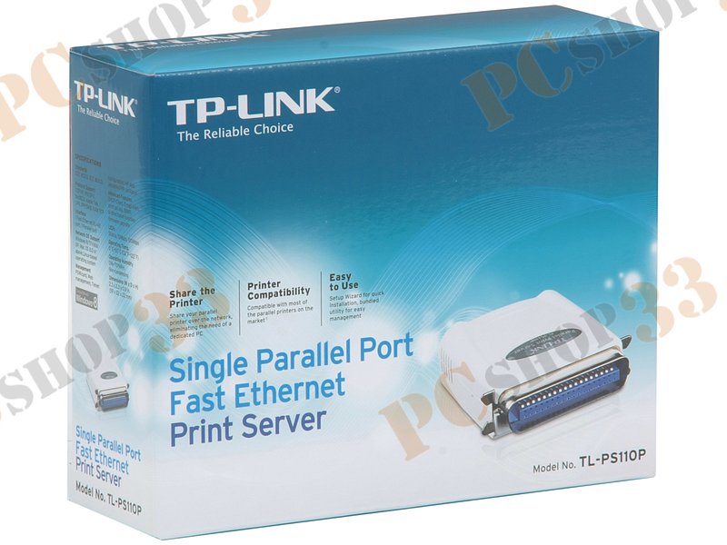 Принт-сервер TP-Link TL-PS110P 100Мбит/сек. (LPT)