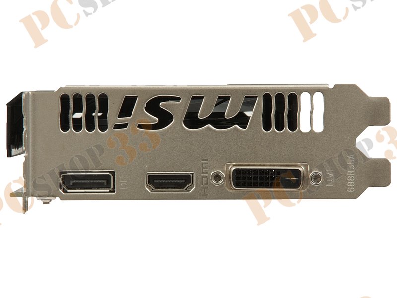 Видеокарта MSI Radeon RX 560 AERO ITX 4G OC 4ГБ (Radeon RX 560, DDR5, DVI, HDMI, DP) (PCI-E)