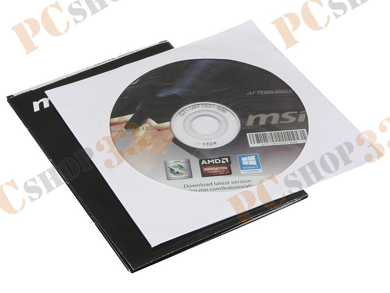 Видеокарта MSI Radeon RX 560 AERO ITX 4G OC 4ГБ (Radeon RX 560, DDR5, DVI, HDMI, DP) (PCI-E)