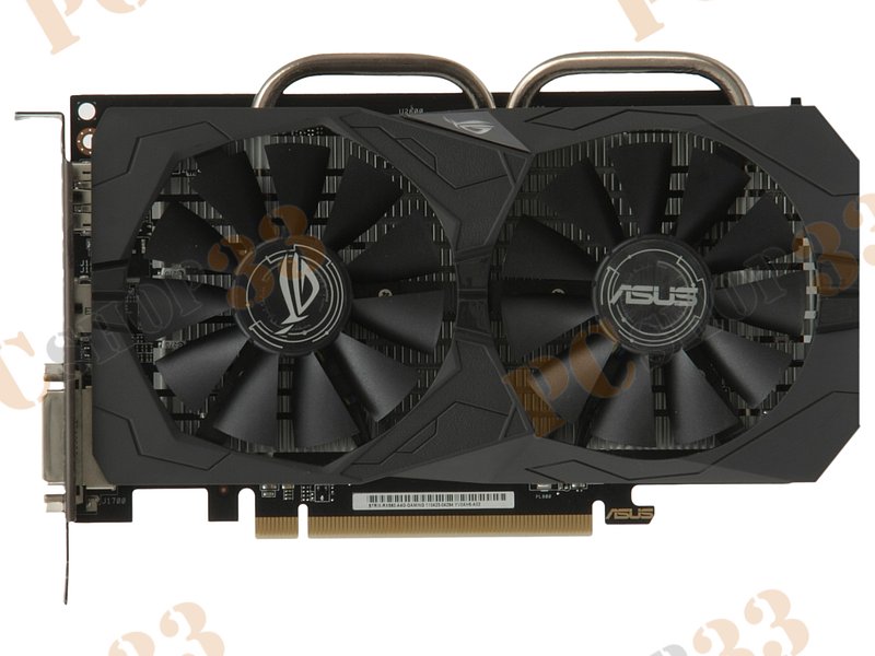 Видеокарта ASUS Radeon RX 560 4ГБ ROG-STRIX-RX560-O4G-EVO-GAMING (Radeon RX 560, DDR5, DVI, HDMI, DP) (PCI-E)