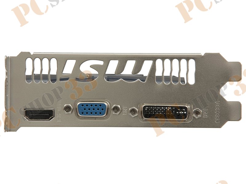 Видеокарта MSI N730-2GD3V2 2ГБ (GeForce GT 730, DDR3, D-Sub, DVI, HDMI) (PCI-E)