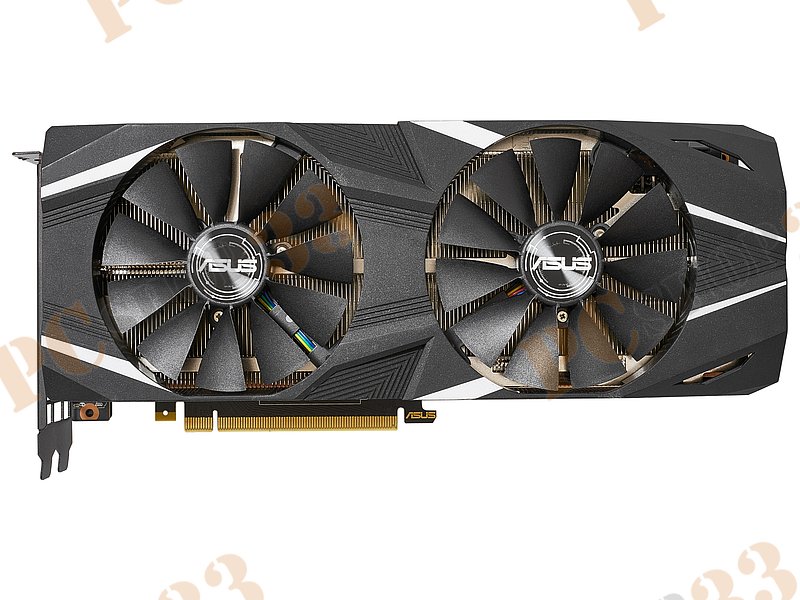 Видеокарта ASUS GeForce RTX 2080 Ti 11ГБ DUAL-RTX2080TI-O11G (GeForce RTX 2080 Ti, DDR6, HDMI, 3xDP, USB-C) (PCI-E)