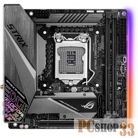 Мат. плата Socket1151 ASUS ROG STRIX Z390-I GAMING (iZ390, 2xDDR4, M.2, SATA III, RAID, PCI-E, HDMI, DP, 1Гбит LAN, WiFi, BT, USB3.1, mini-ITX)