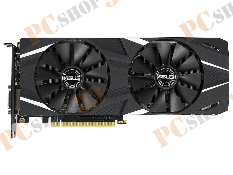 Видеокарта ASUS GeForce RTX 2060 6ГБ DUAL-RTX2060-A6G (GeForce RTX 2060, DDR6, DVI, 2xHDMI, 2xDP) (PCI-E)