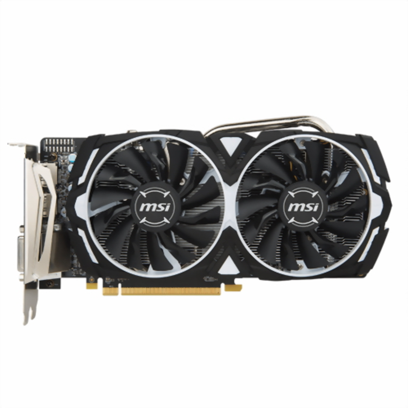 Видеокарта PCIE16 RX 570 8GB GDDR5 RX 570 ARMOR 8G MSI