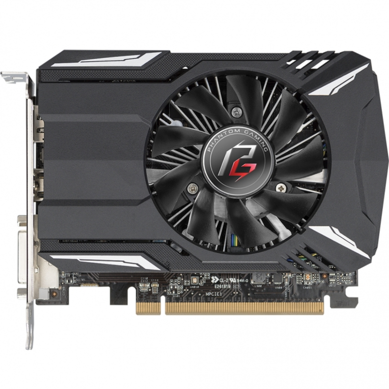 Видеокарта 4Gb PCI-E ASRock Phantom Gaming Radeon RX560 4G RX560, GDDR5, 128bit, DVI, HDMI, DP, R