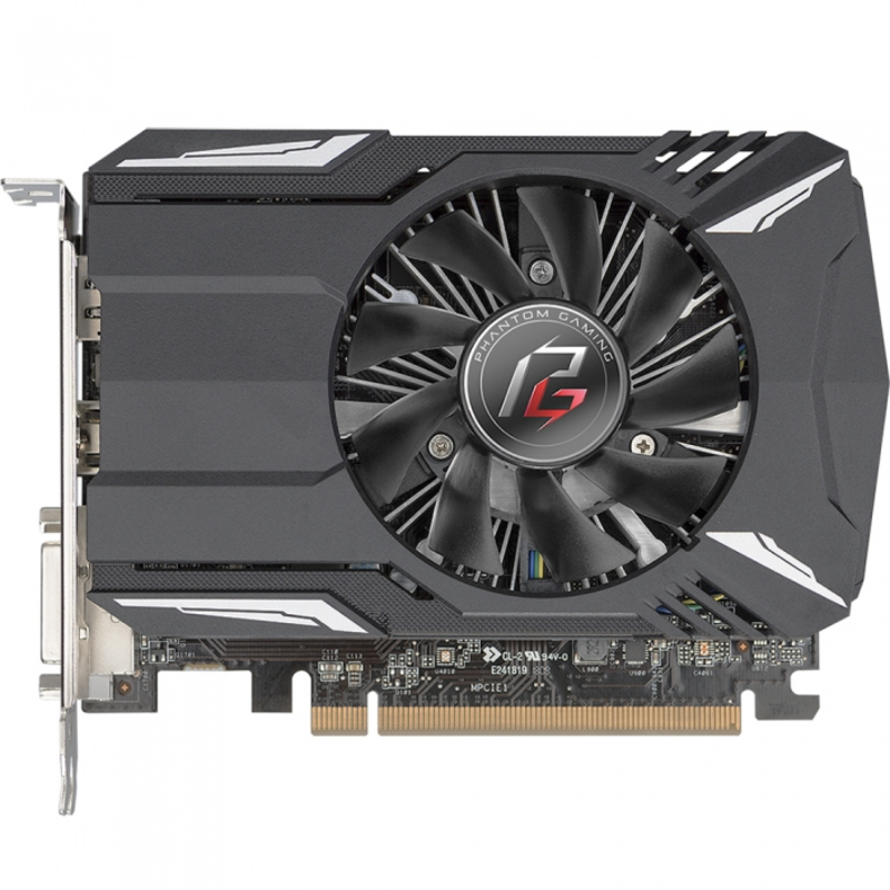 Видеокарта 4Gb PCI-E ASRock Phantom Gaming Radeon RX560 4G RX560, GDDR5, 128bit, DVI, HDMI, DP, R