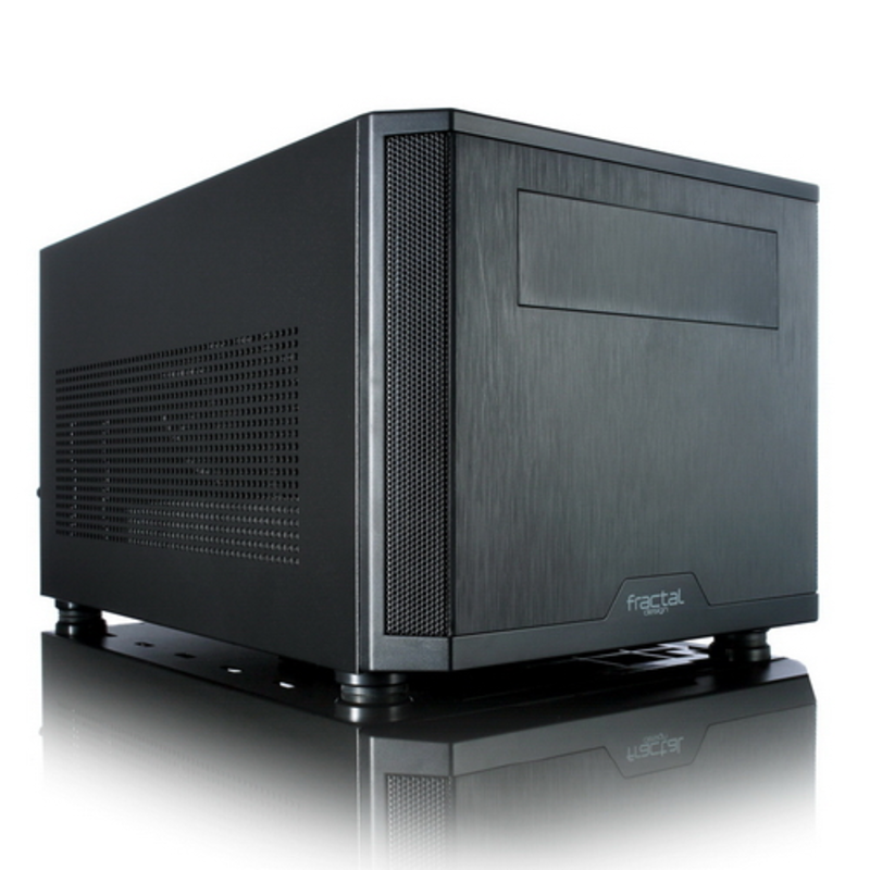 Корпус Fractal Design Core 500 черный без БП miniITX 2x120mm 2x140mm 2xUSB3.0 audio bott PSU