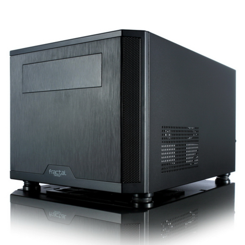 Корпус Fractal Design Core 500 черный без БП miniITX 2x120mm 2x140mm 2xUSB3.0 audio bott PSU