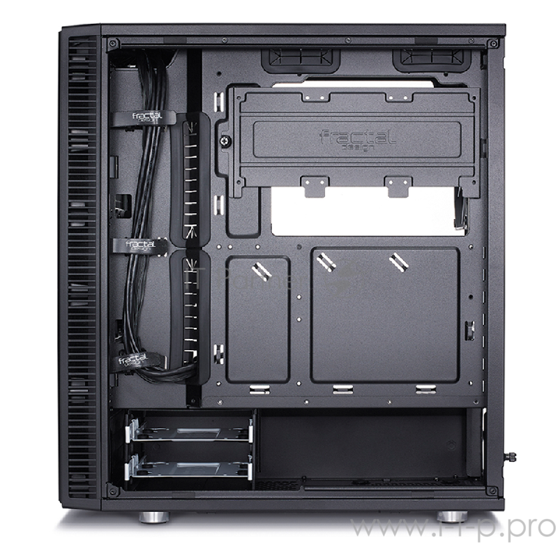 Корпус Fractal Design Define C TG Black ATX, mATX, Mini-ITX, Midi-Tower, без БП, с окном, 2xUSB 3.0, Audio
