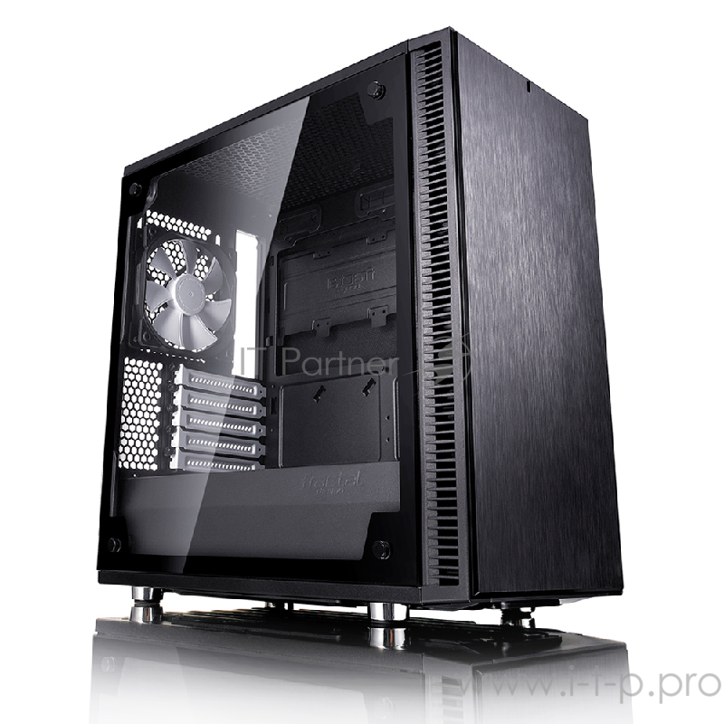Корпус Fractal Design Define Mini C TG черный без БП mATX 5x120mm 4x140mm 2xUSB3.0 audio bott PSU
