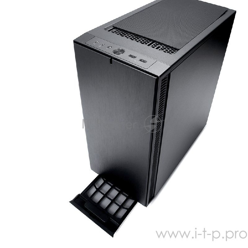 Корпус Fractal Design Define Mini C TG черный без БП mATX 5x120mm 4x140mm 2xUSB3.0 audio bott PSU